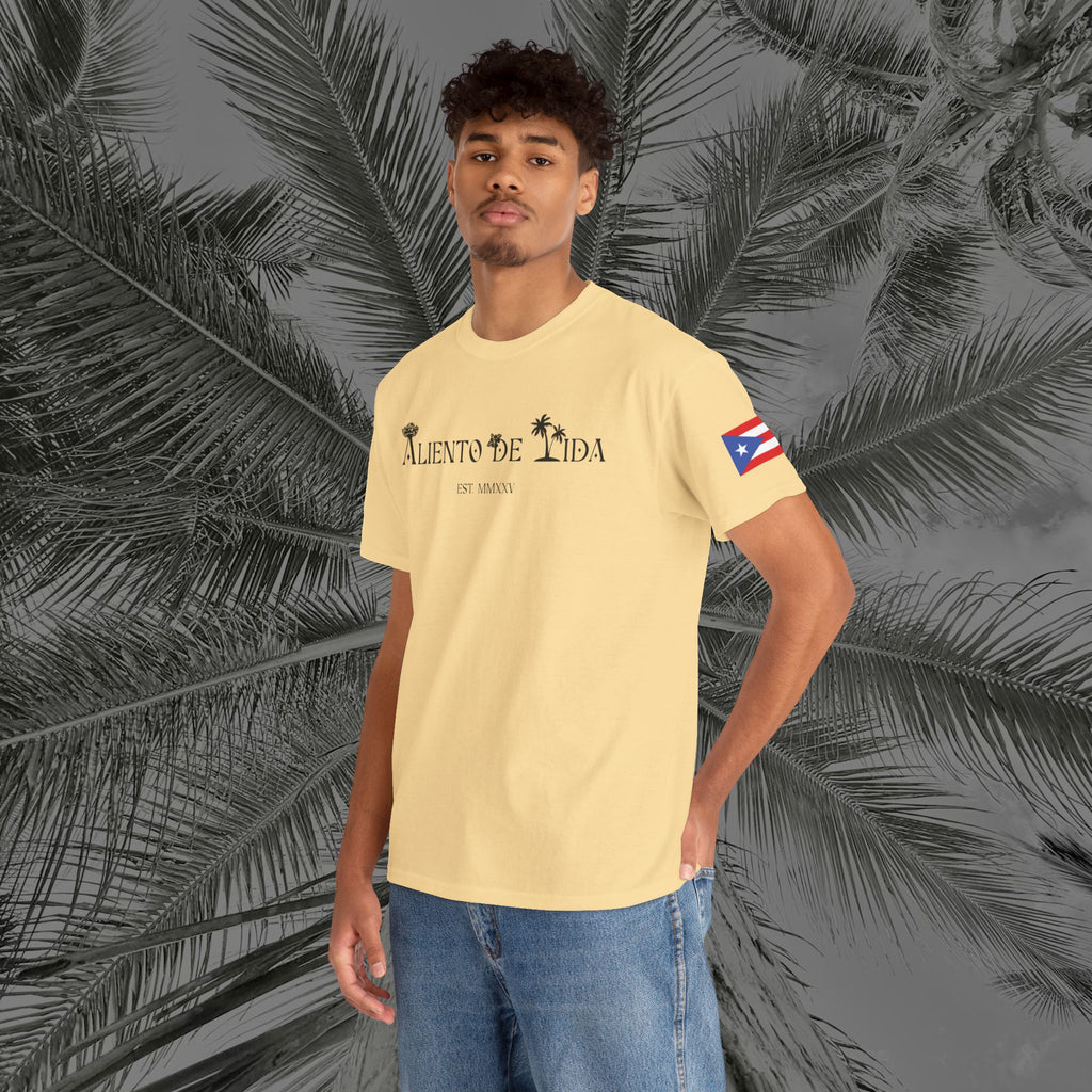 WE ARE PUERTO RICAN - PR COLLECTION - (UNISEX) Heavy Cotton Tee - Aliento De Vida