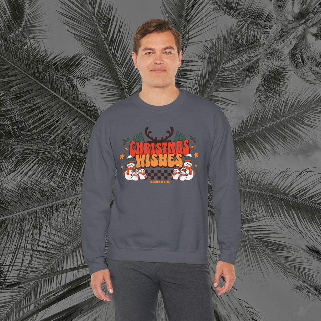 Chillin’ With My Snowmies - (UNISEX) Cozy Crewneck Sweatshirt - Aliento De Vida