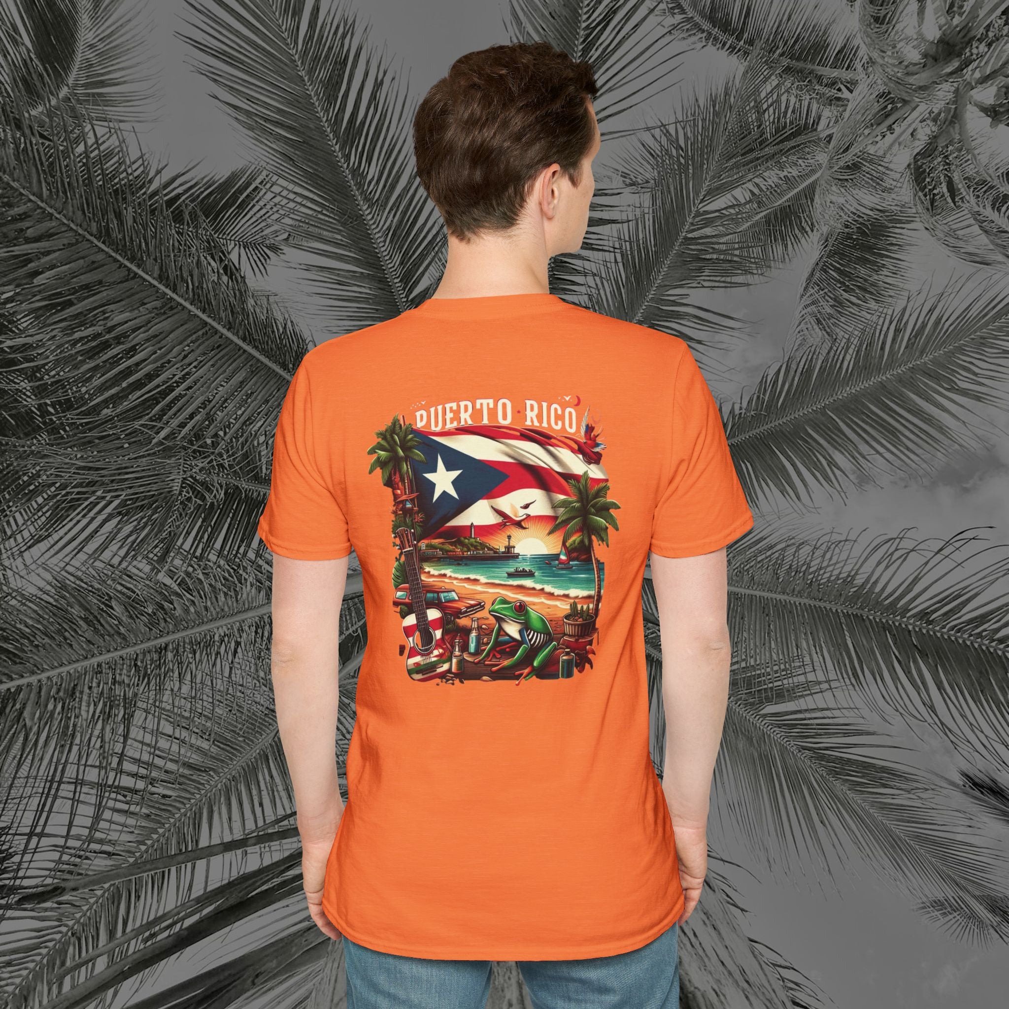 Coqui De La Playa - PR COLLECTION - (UNISEX) T-Shirt - Aliento De Vida