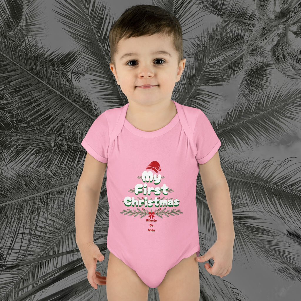 Tiny Claus in Training - (UNISEX) Baby Bodysuit / Infant Onesie - Aliento De Vida