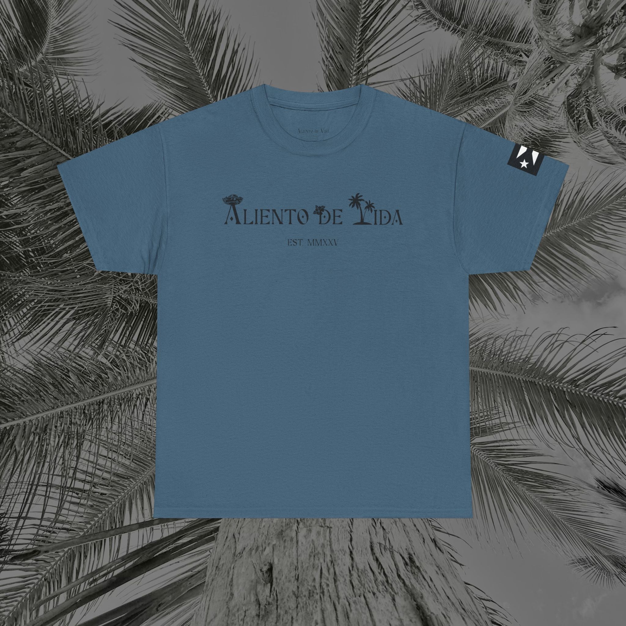 Frog Of The Island - PR COLLECTION - (UNISEX) Heavy Cotton Tee - Aliento De Vida