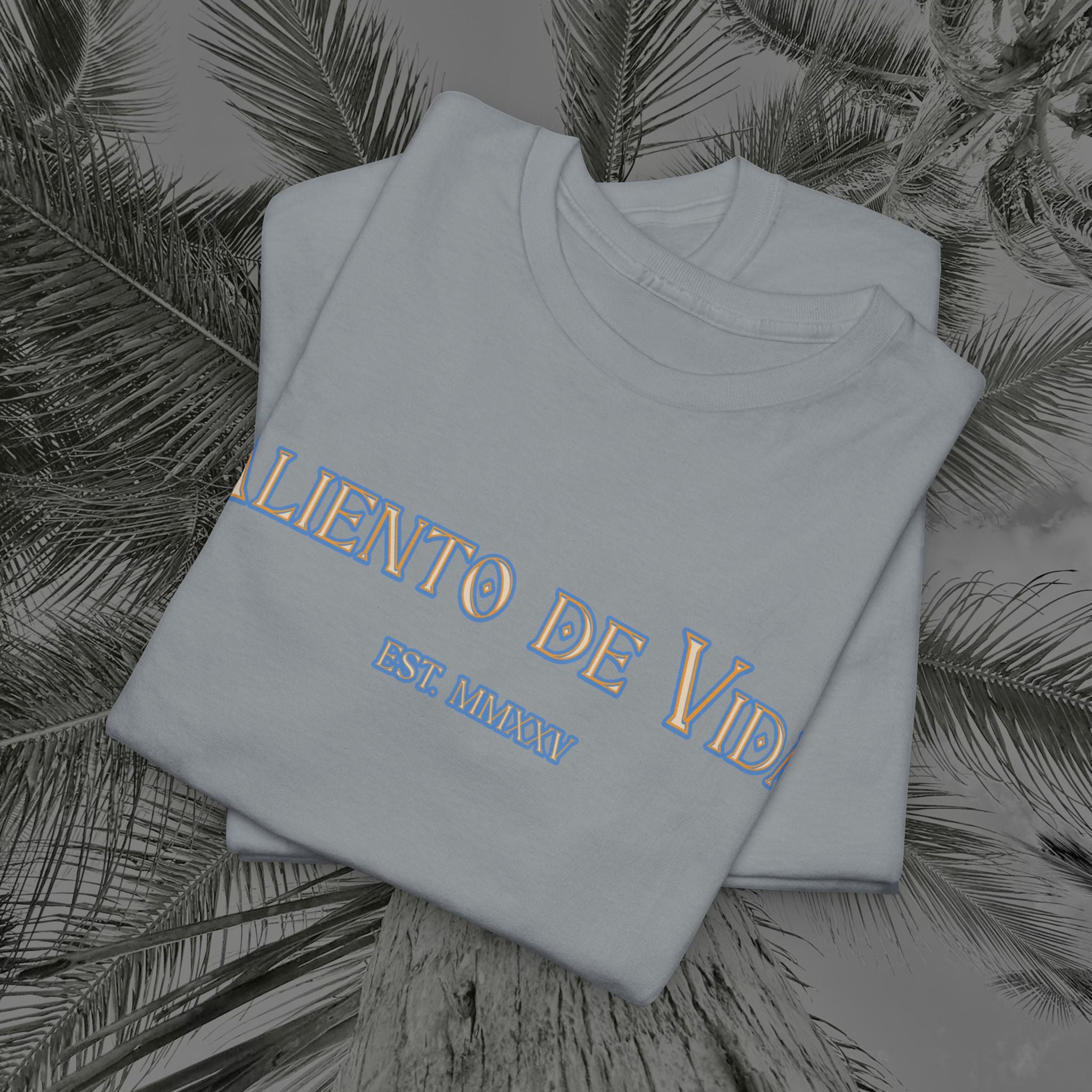 Ocean Motion - (UNISEX) Heavy Cotton Tee - Aliento De Vida