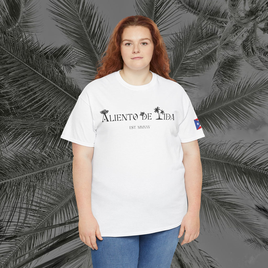 WE ARE PUERTO RICAN - PR COLLECTION - (UNISEX) Heavy Cotton Tee - Aliento De Vida