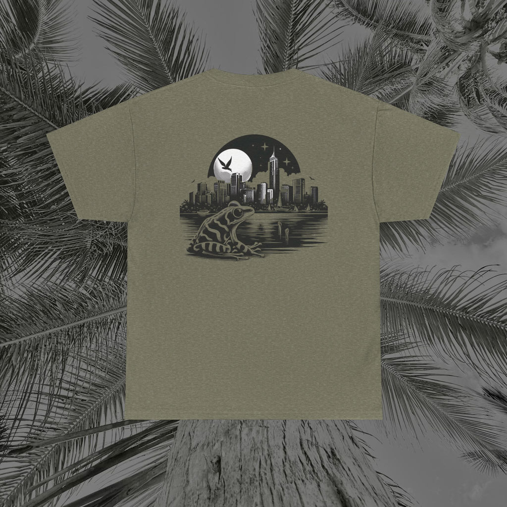 Urban Amphibian - (UNISEX) Heavy Cotton Tee - Aliento De Vida