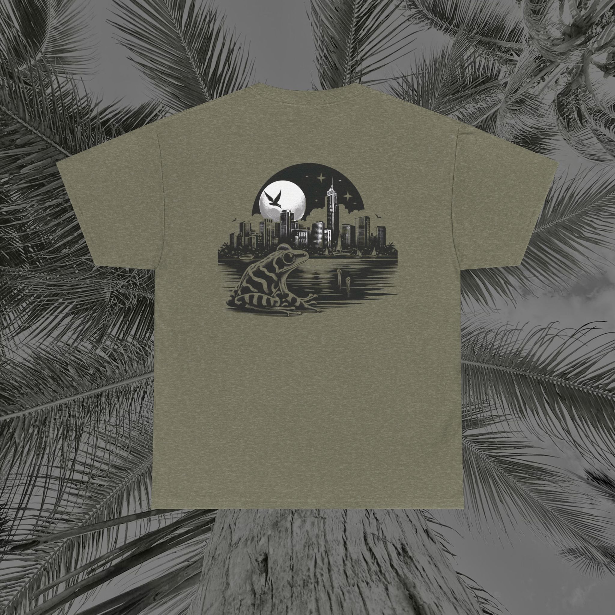 Urban Amphibian - (UNISEX) Heavy Cotton Tee - Aliento De Vida