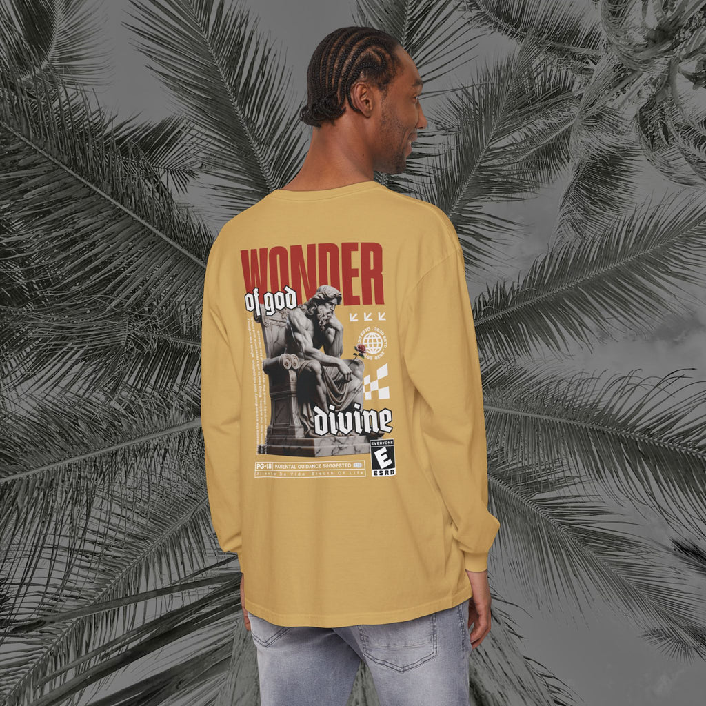 Throne of the Divine - (UNISEX) Long Sleeve Shirt - Aliento De Vida