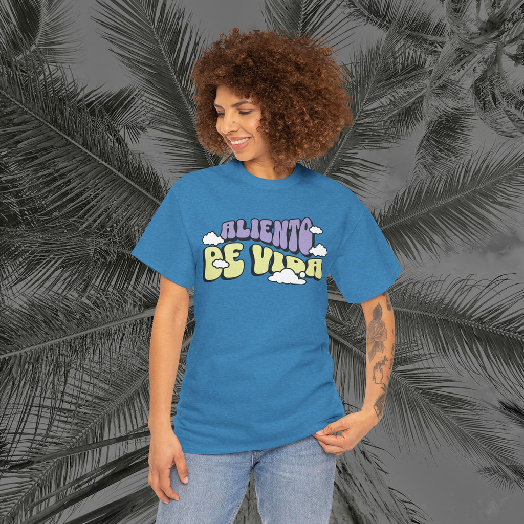 Clouds #1 - (UNISEX) Heavy Cotton T-Shirt - Aliento De Vida