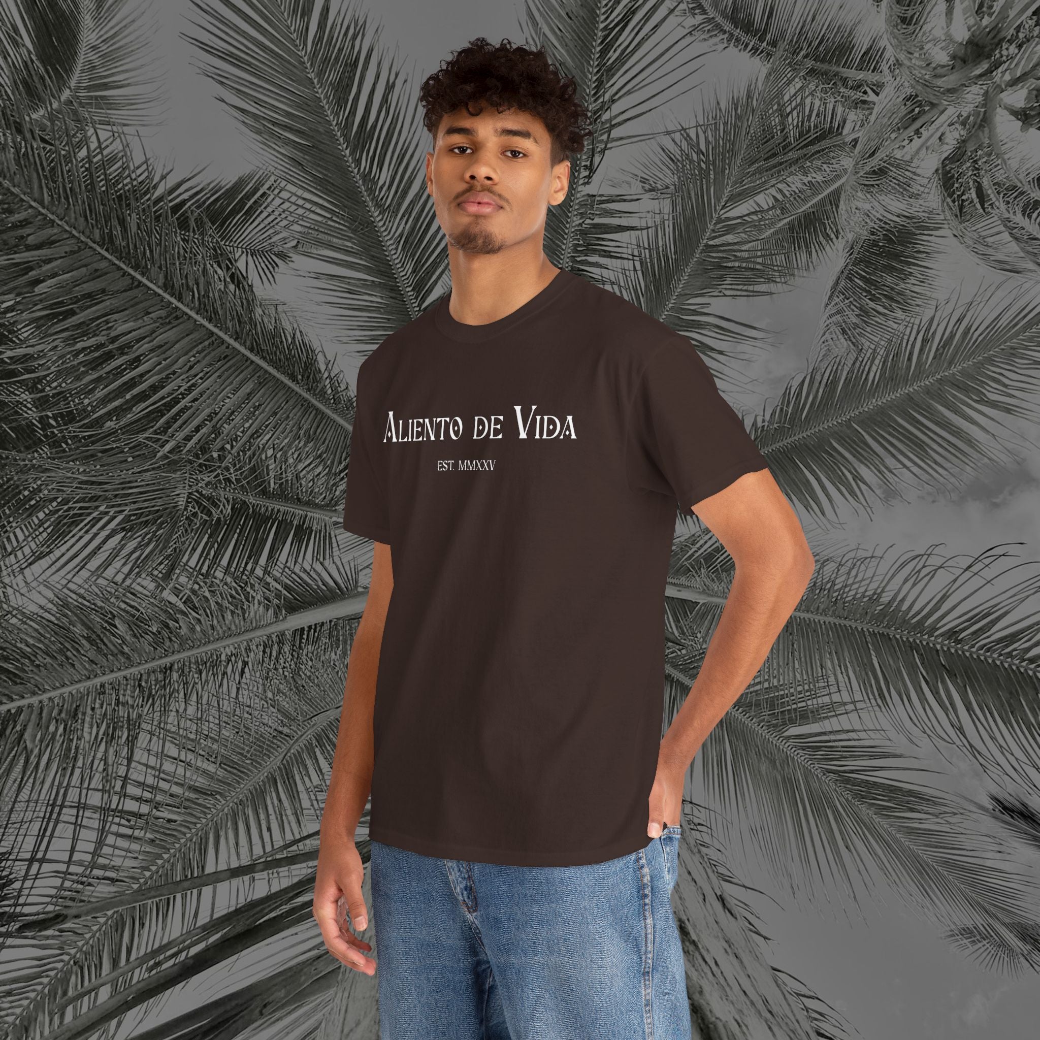 Resting Beach Face - (UNISEX) Heavy Cotton Tee - Aliento De Vida