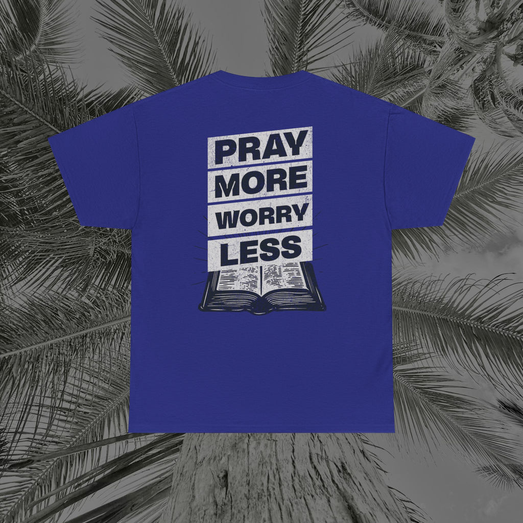 Peace Through Prayer - (UNISEX) Heavy Cotton Tee - Aliento De Vida