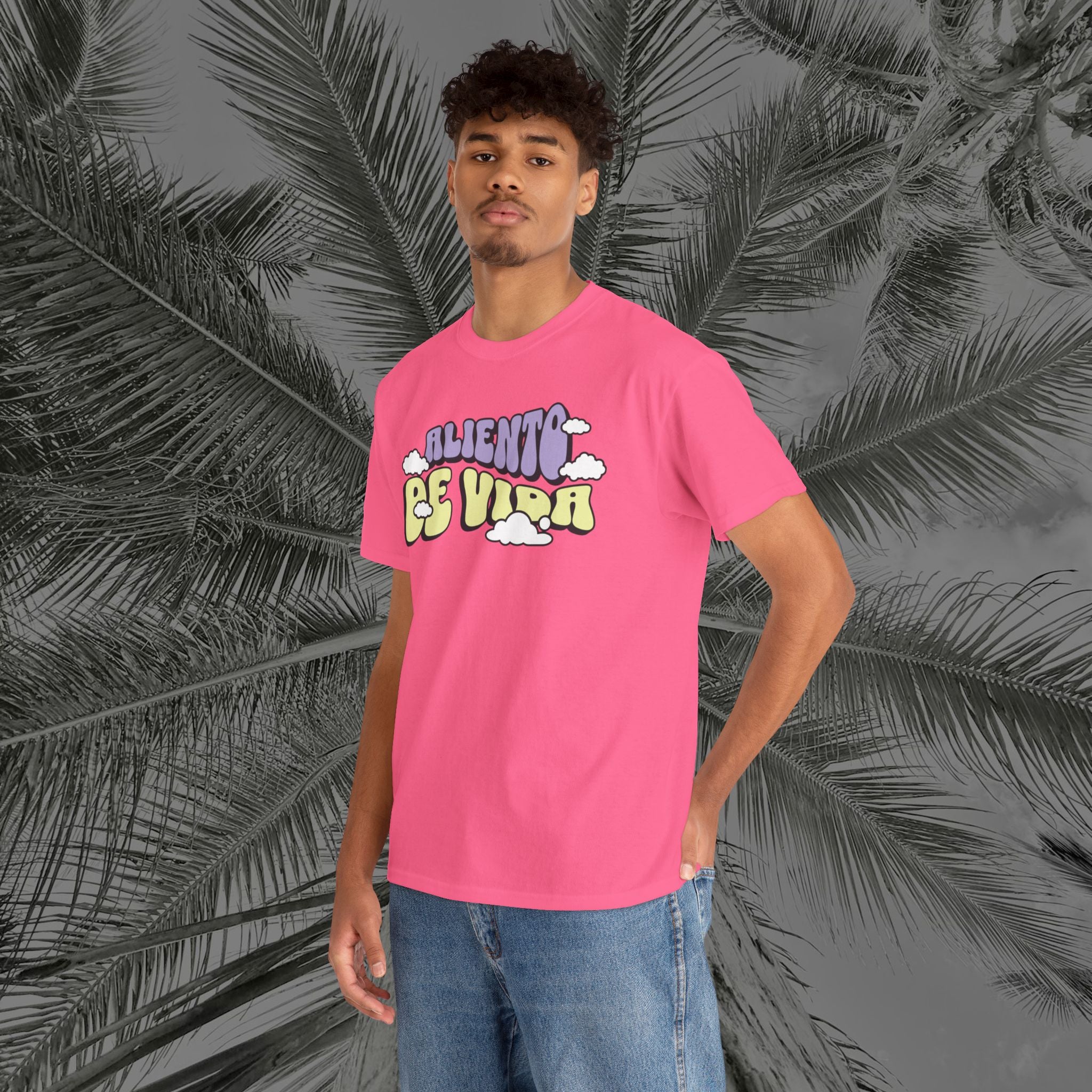 Clouds #1 - (UNISEX) Heavy Cotton T-Shirt - Aliento De Vida