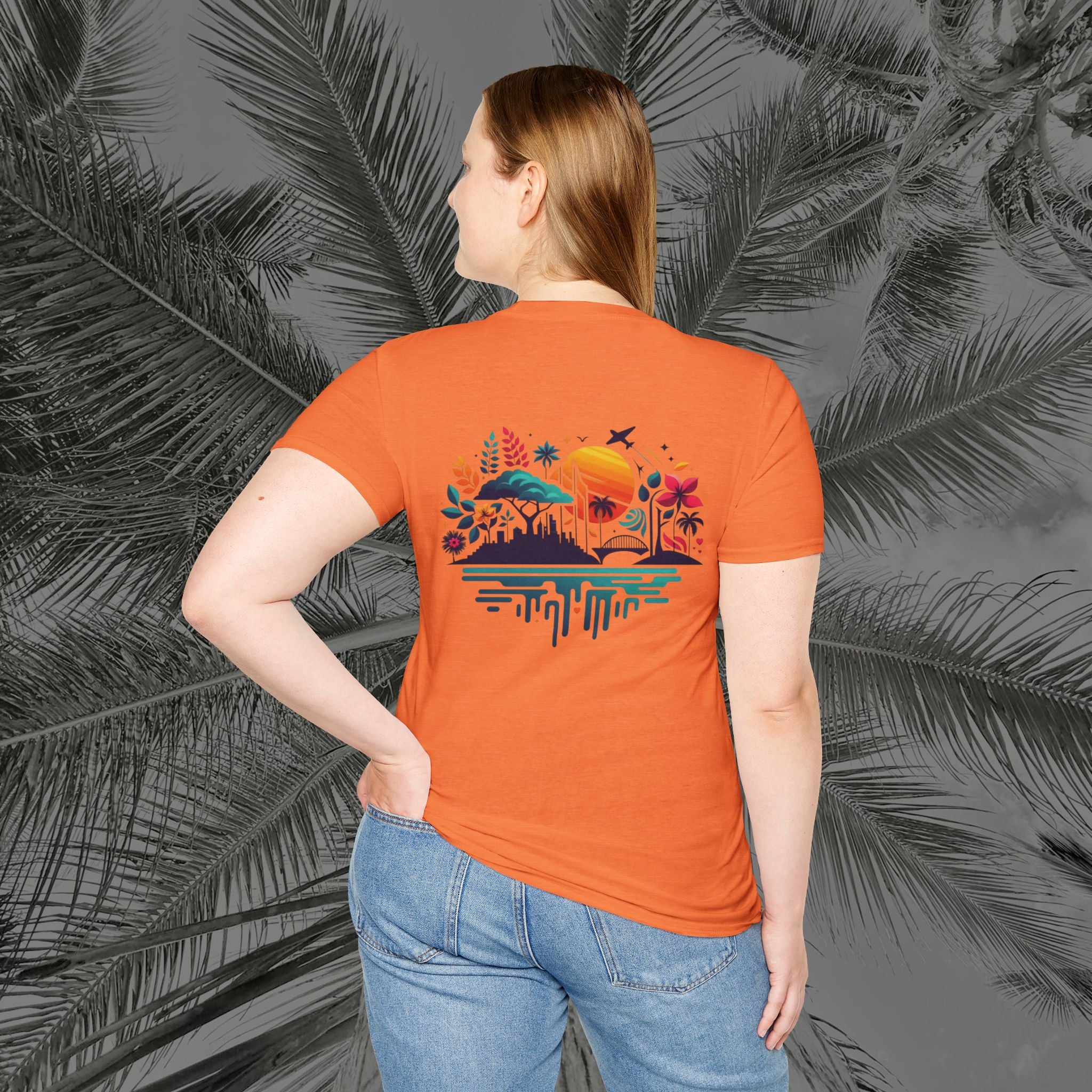 Vibrant Vibes - (UNISEX) Soft style T-Shirt - Aliento De Vida