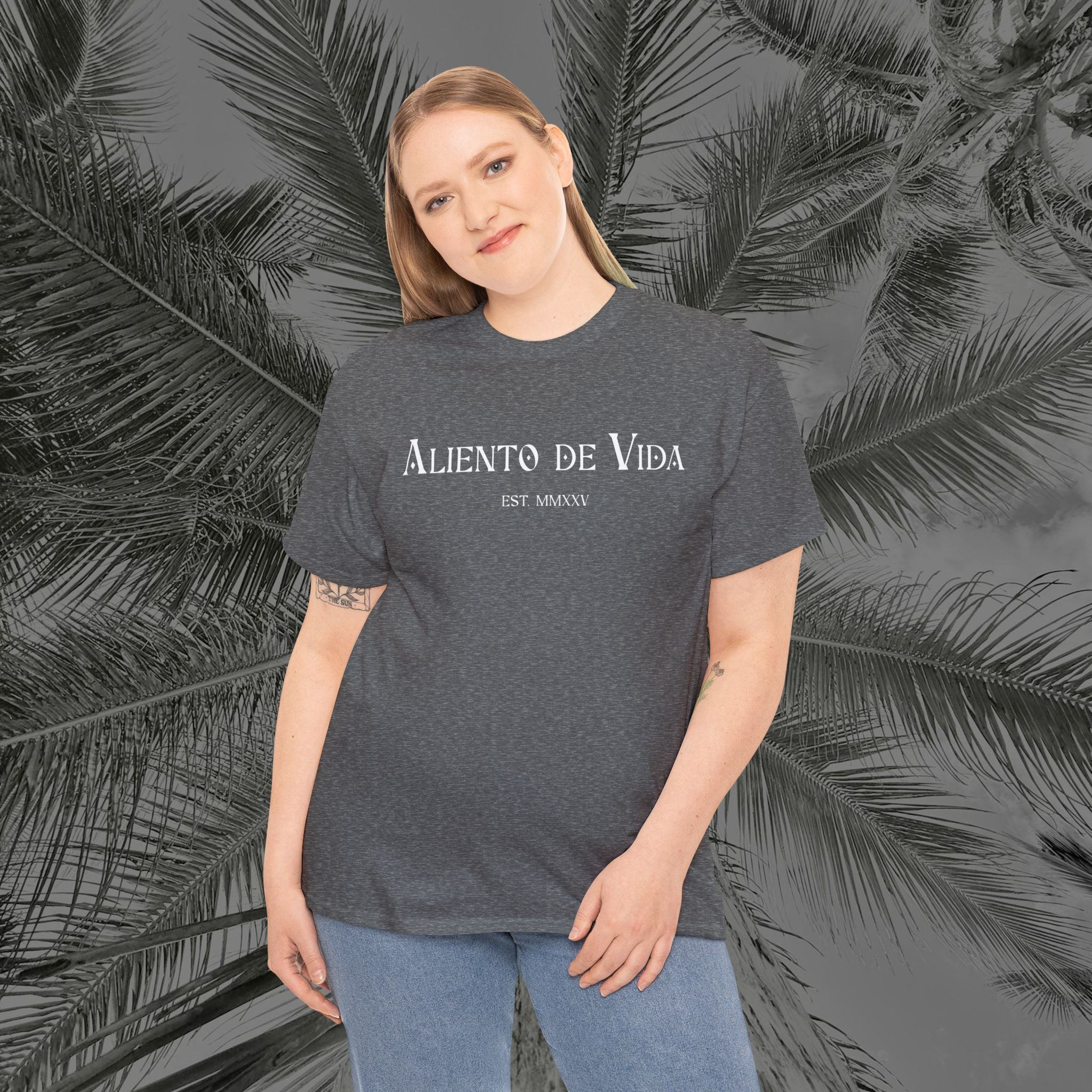 Throne of the Divine - (UNSEX) Heavy Cotton T-Shirt - Aliento De Vida