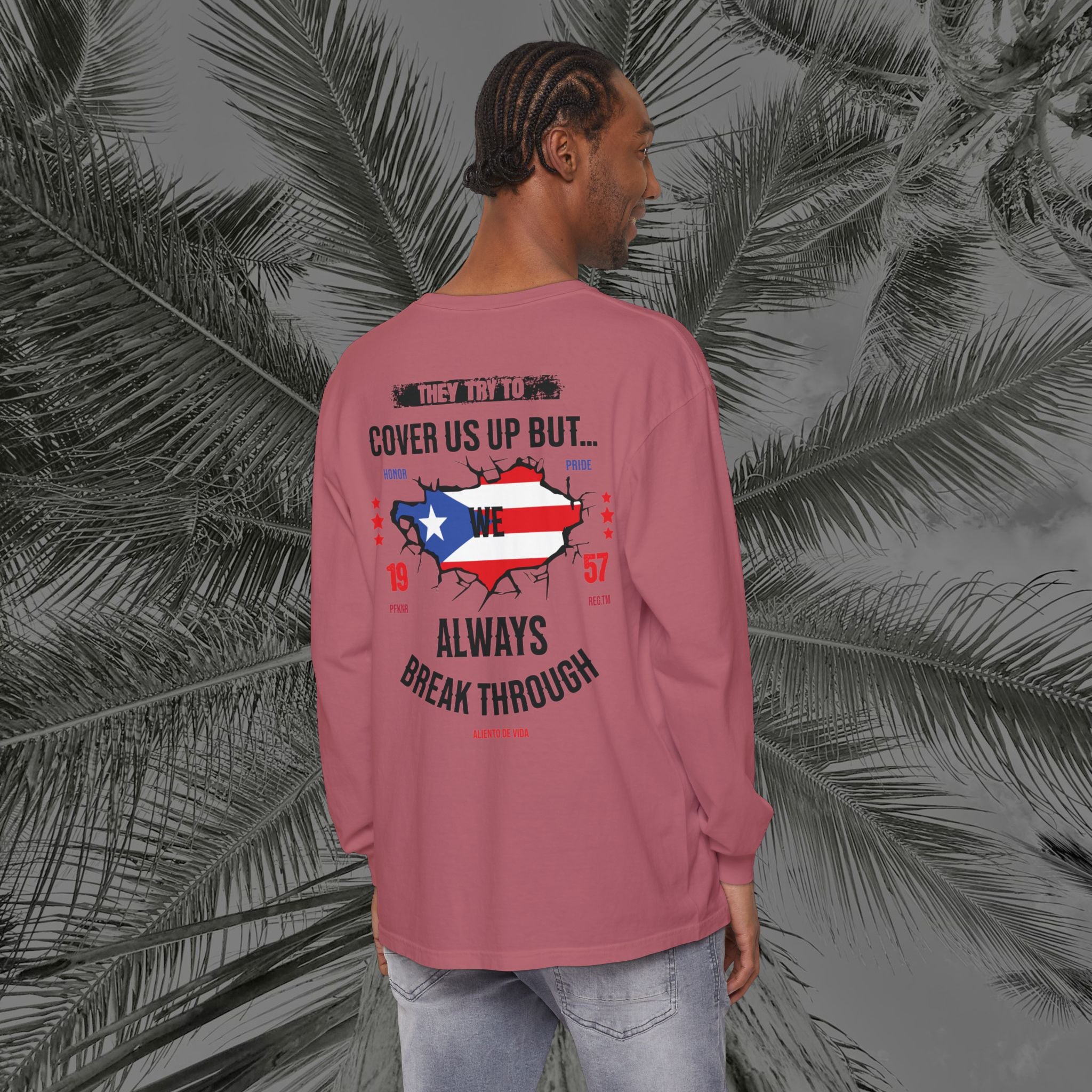 WE ARE PUERTO RICAN - (UNISEX) Long Sleeve T-Shirt - Aliento De Vida