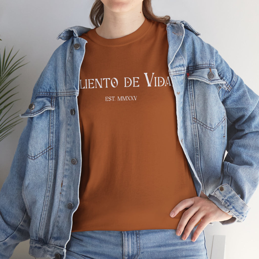 Peace Through Prayer - (UNISEX) Heavy Cotton Tee - Aliento De Vida