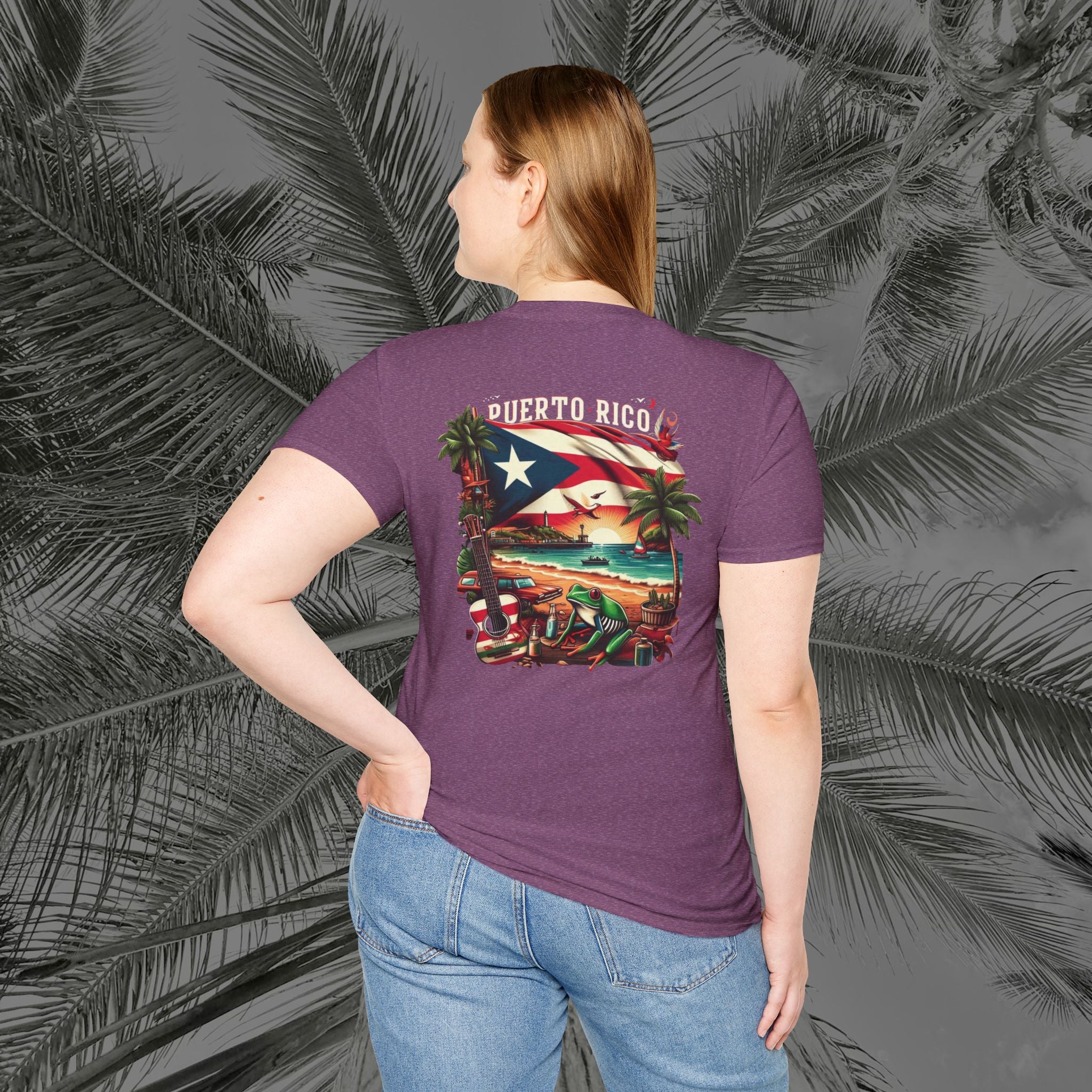 Coqui De La Playa - PR COLLECTION - (UNISEX) T-Shirt - Aliento De Vida