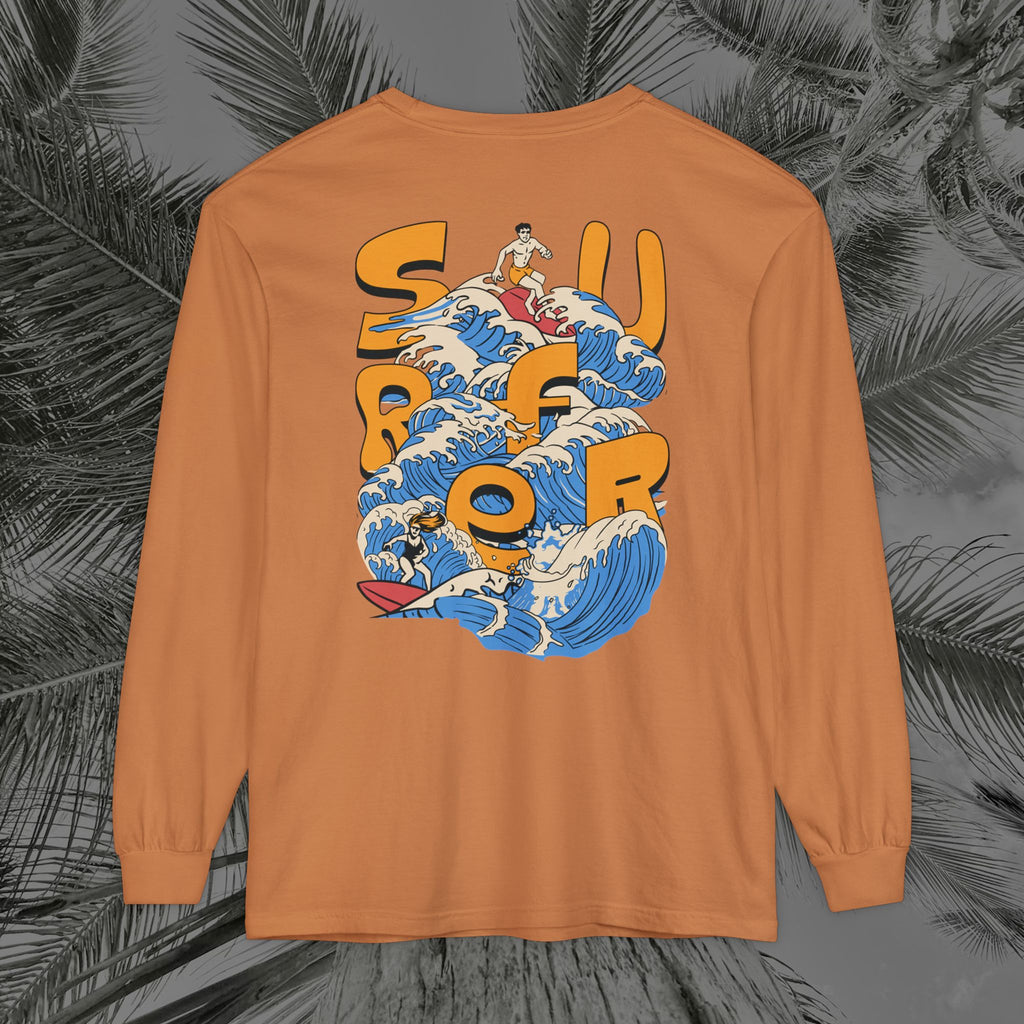 Ocean Motion - (UNISEX) Long Sleeve T-Shirt - Aliento de Vida