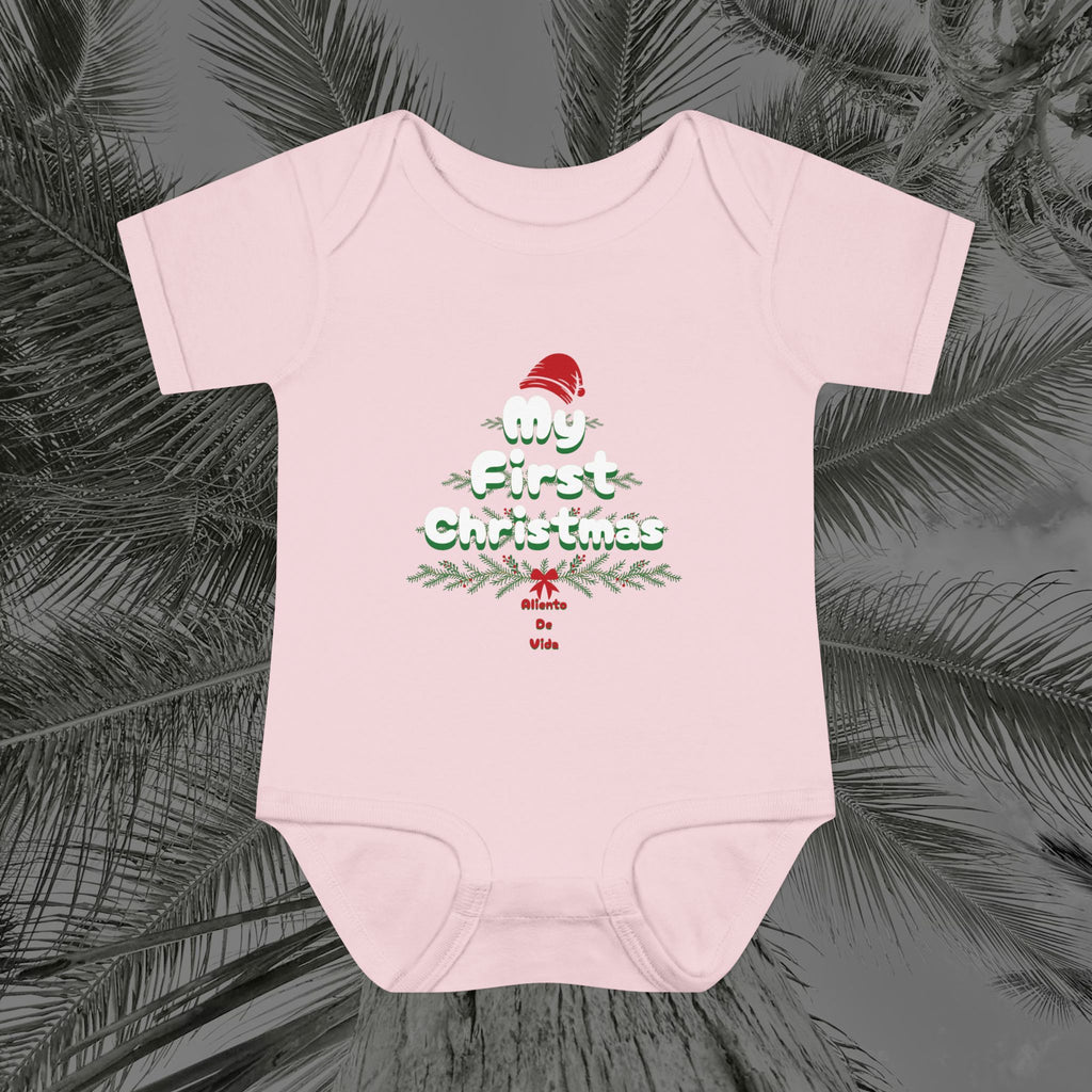 Tiny Claus in Training - (UNISEX) Baby Bodysuit / Infant Onesie - Aliento De Vida