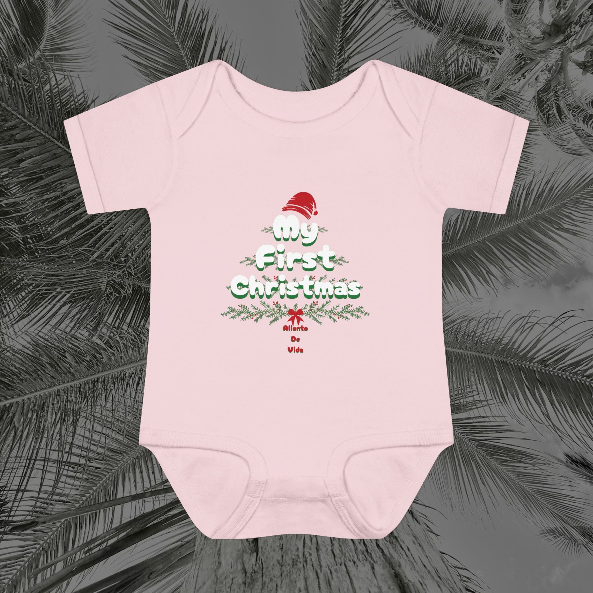 Tiny Claus in Training - (UNISEX) Baby Bodysuit / Infant Onesie - Aliento De Vida