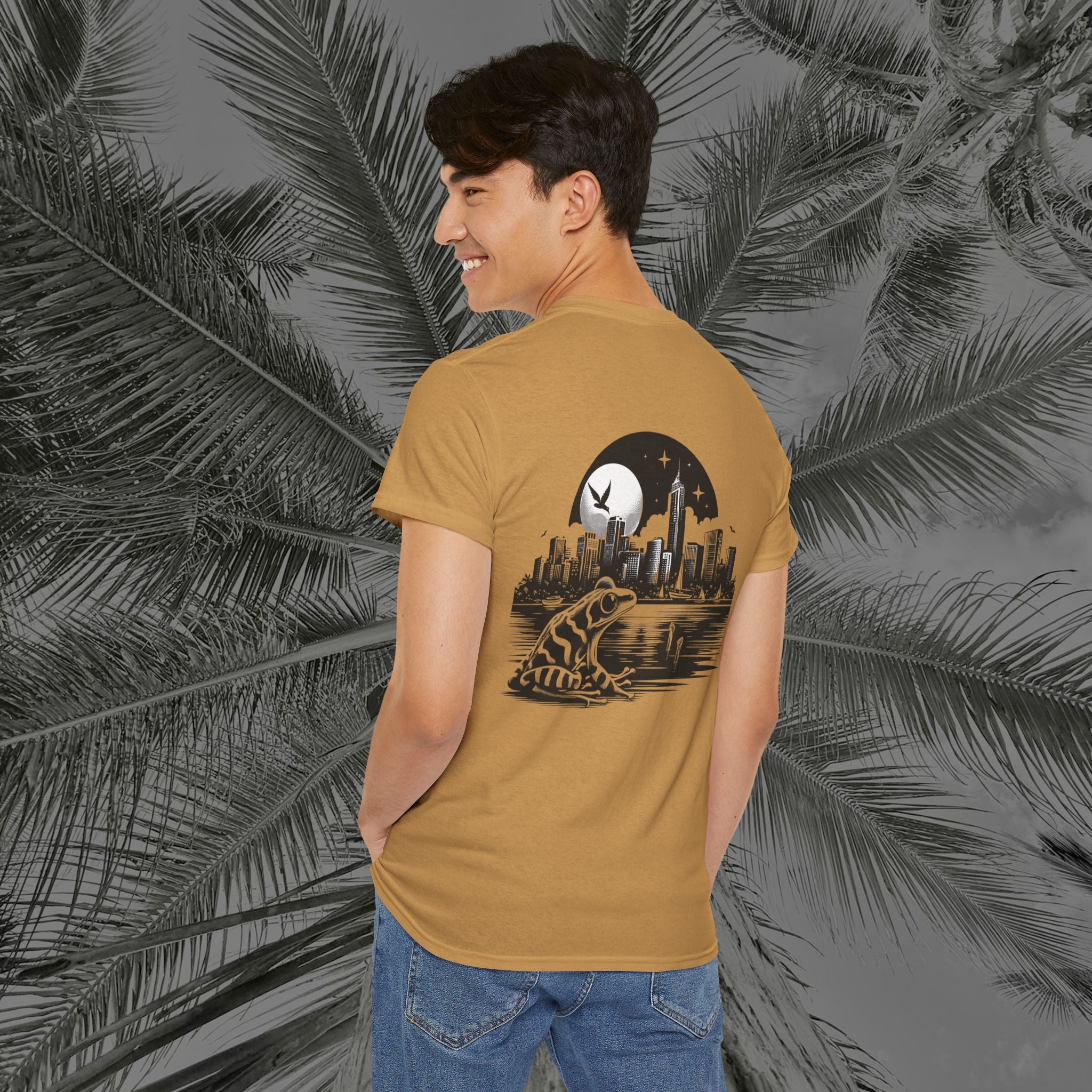 Urban Amphibian - (UNISEX) Heavy Cotton Tee - Aliento De Vida