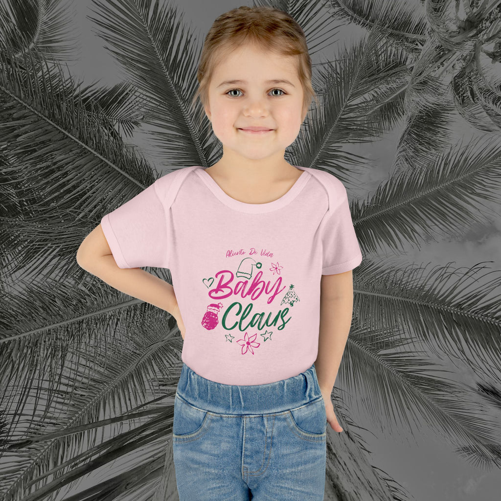 Baby Claus Magic - (Girls) Baby Bodysuit / Infant Onesie - Aliento De vida