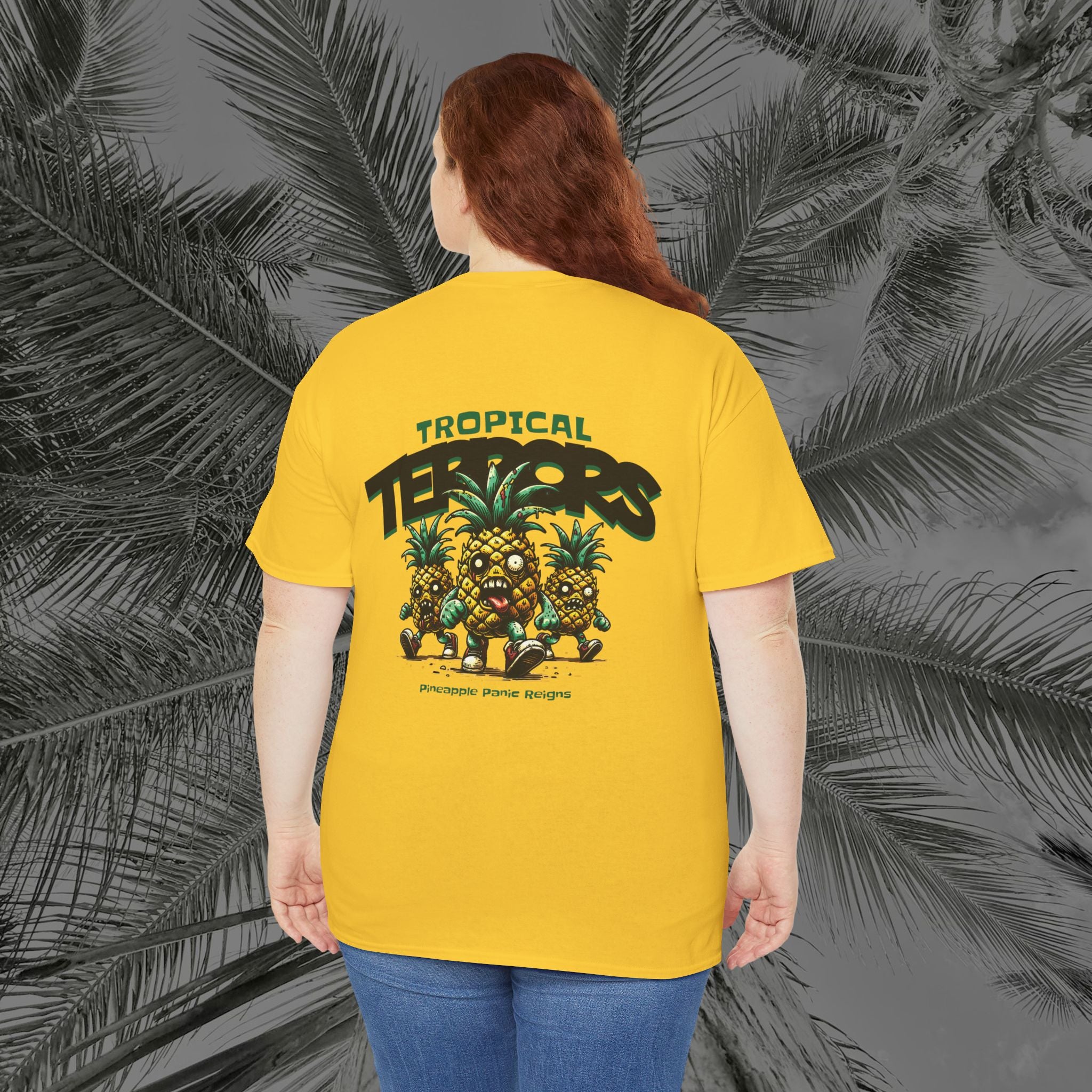 Tropical Terrors - (UNISEX) Heavy Cotton T-Shirt - Aliento De Vida