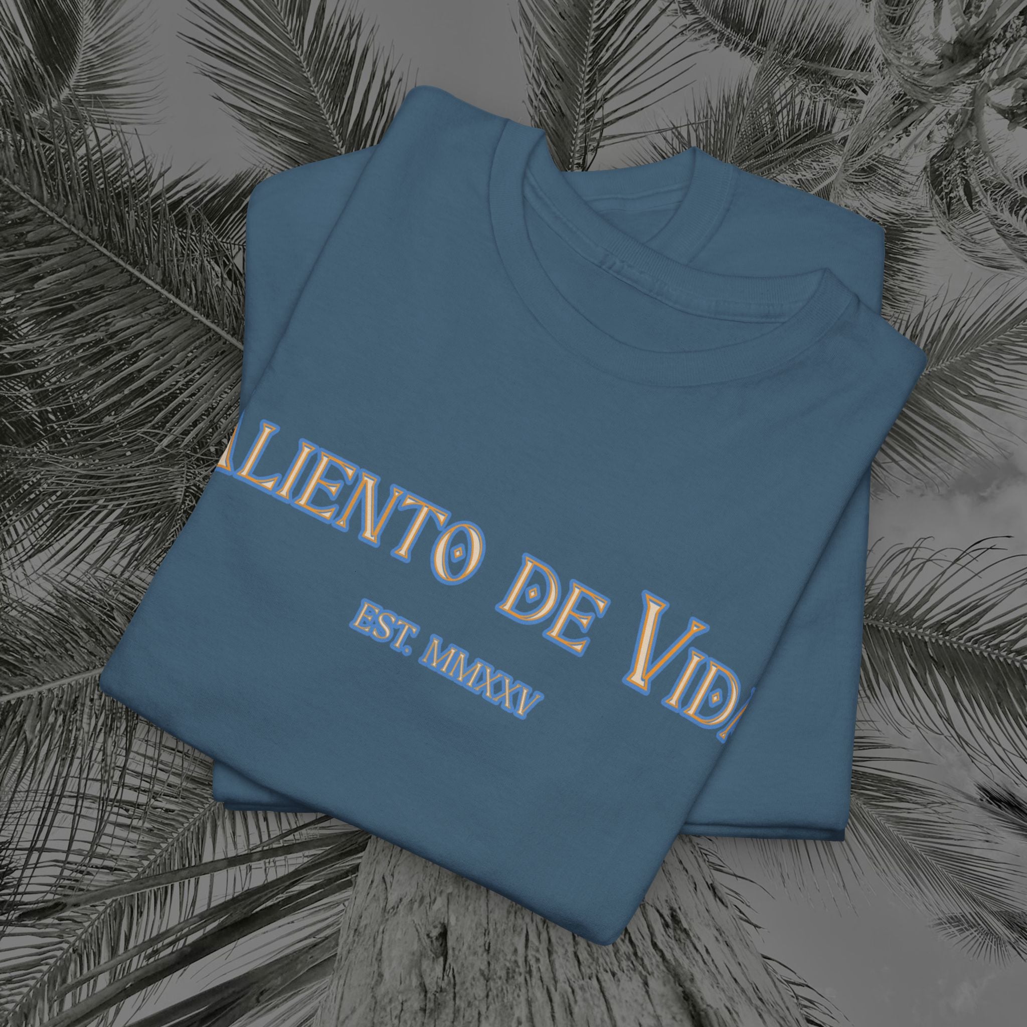 Ocean Motion - (UNISEX) Heavy Cotton Tee - Aliento De Vida