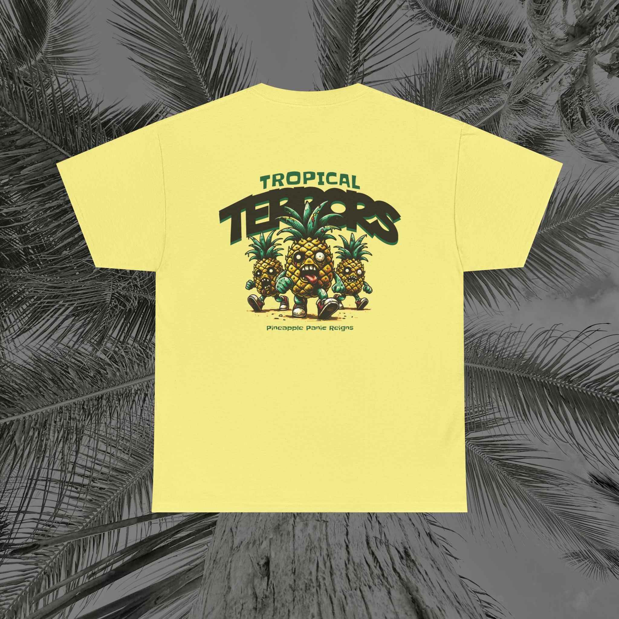 Tropical Terrors - (UNISEX) Heavy Cotton T-Shirt - Aliento De Vida