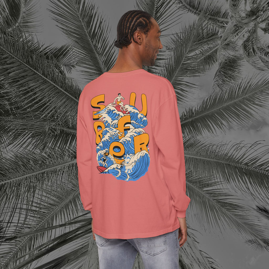 Ocean Motion - (UNISEX) Long Sleeve T-Shirt - Aliento de Vida