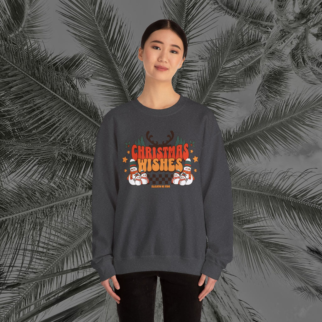 Chillin’ With My Snowmies - (UNISEX) Cozy Crewneck Sweatshirt - Aliento De Vida