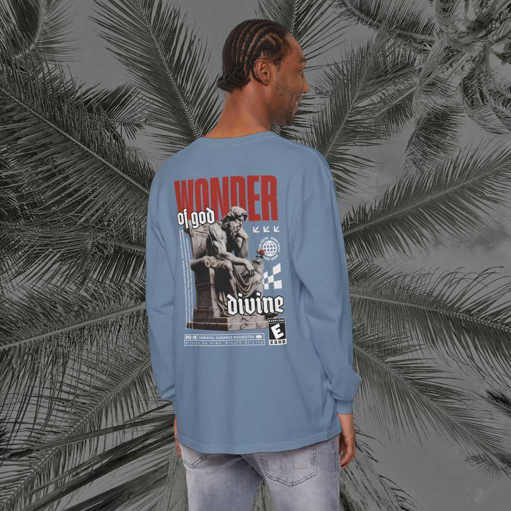 Throne of the Divine - (UNISEX) Long Sleeve Shirt - Aliento De Vida