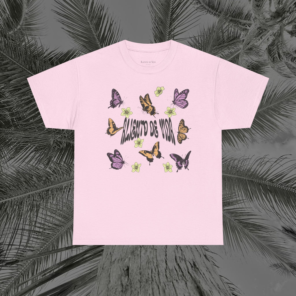 Butterfly Effect - (UNISEX) Heavy Cotton T-Shirt - Aliento De Vida