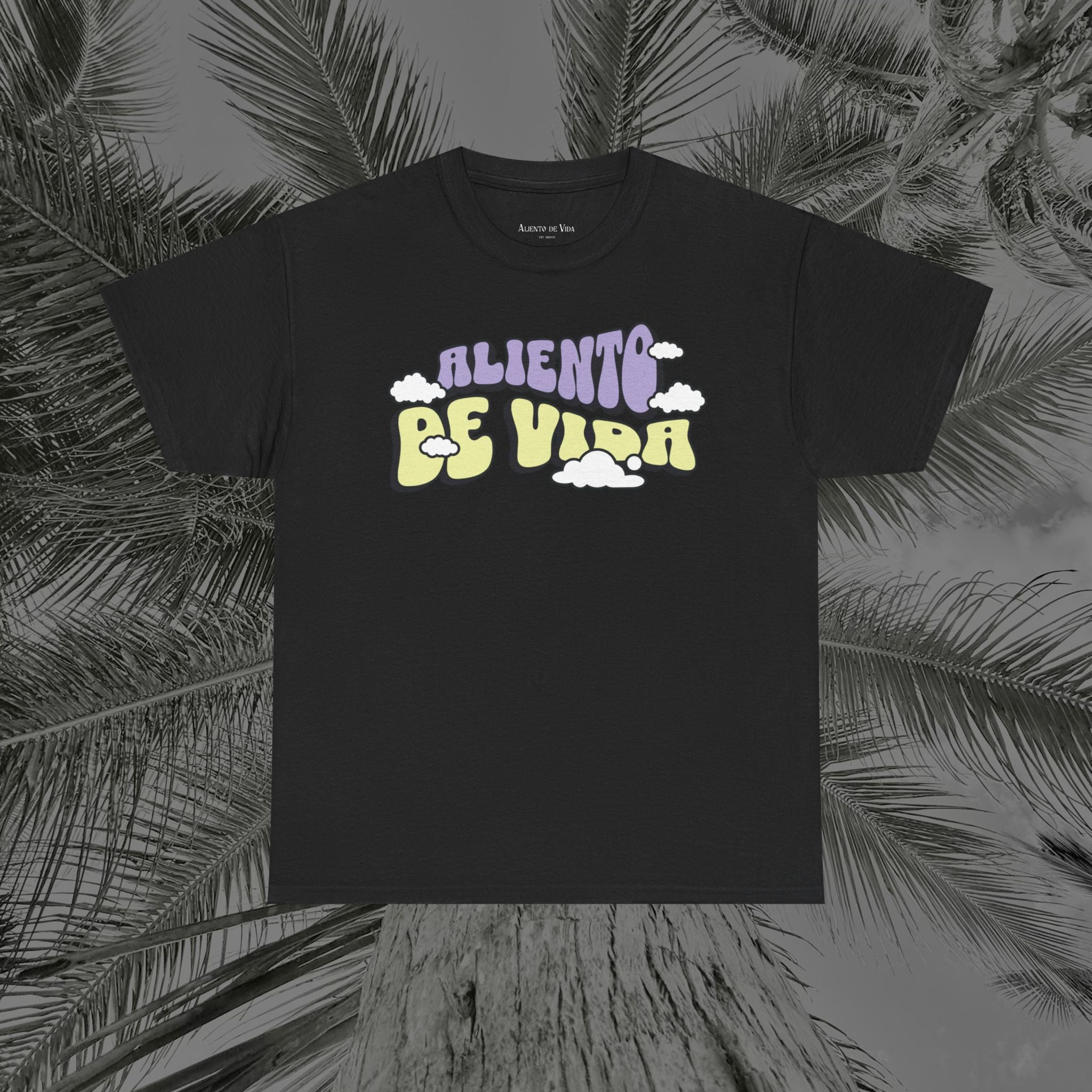 Clouds #1 - (UNISEX) Heavy Cotton T-Shirt - Aliento De Vida