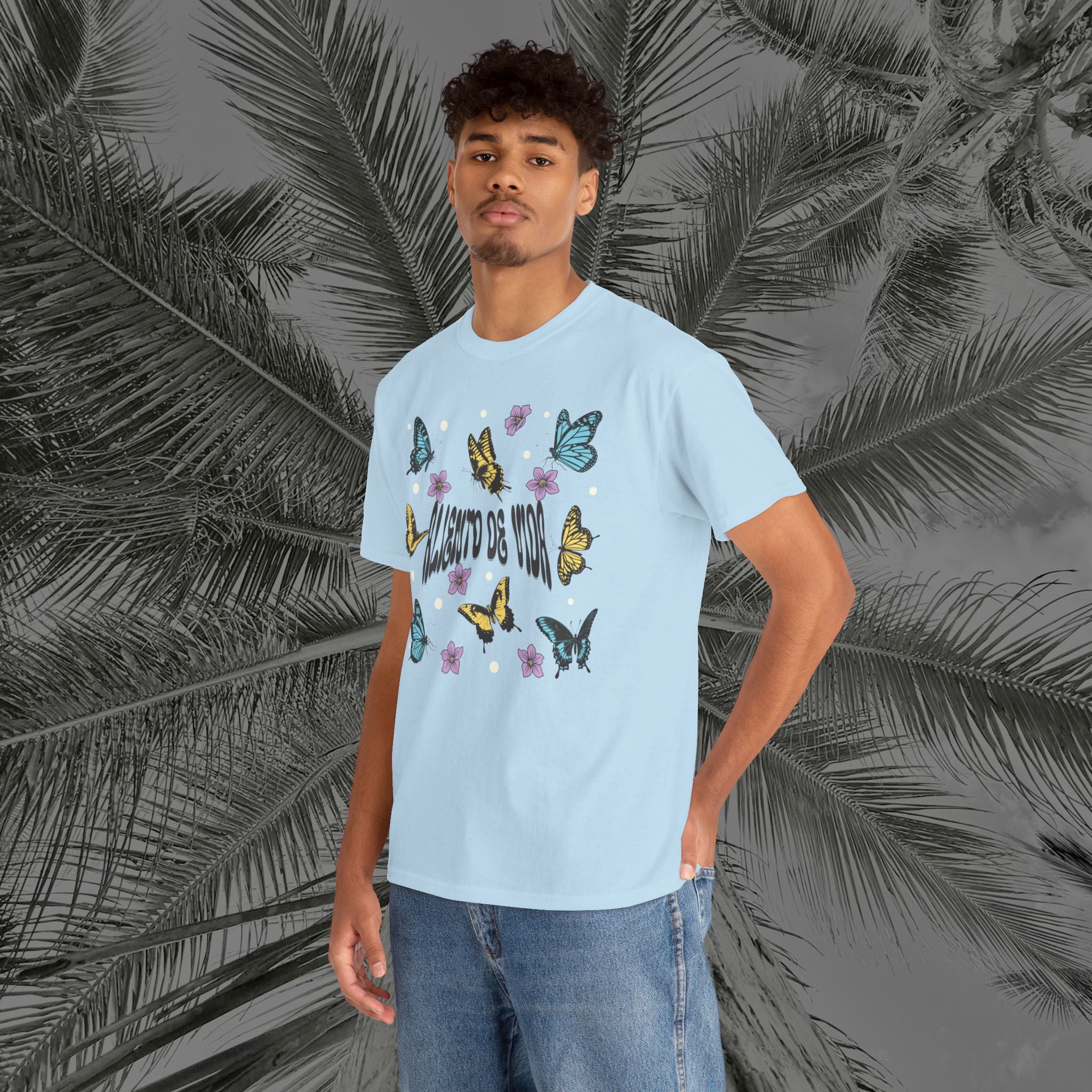 Butterfly Effect #2 - (UNISEX) Heavy Cotton T-Shirt - Aliento De Vida