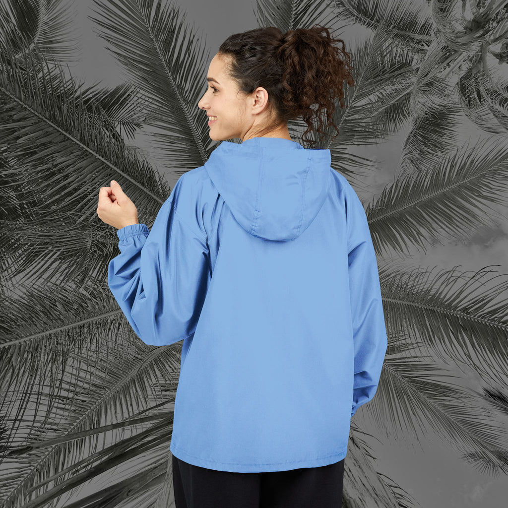Packable Anorak Jacket – (UNISEX) Lightweight Windbreaker - Aliento De Vida
