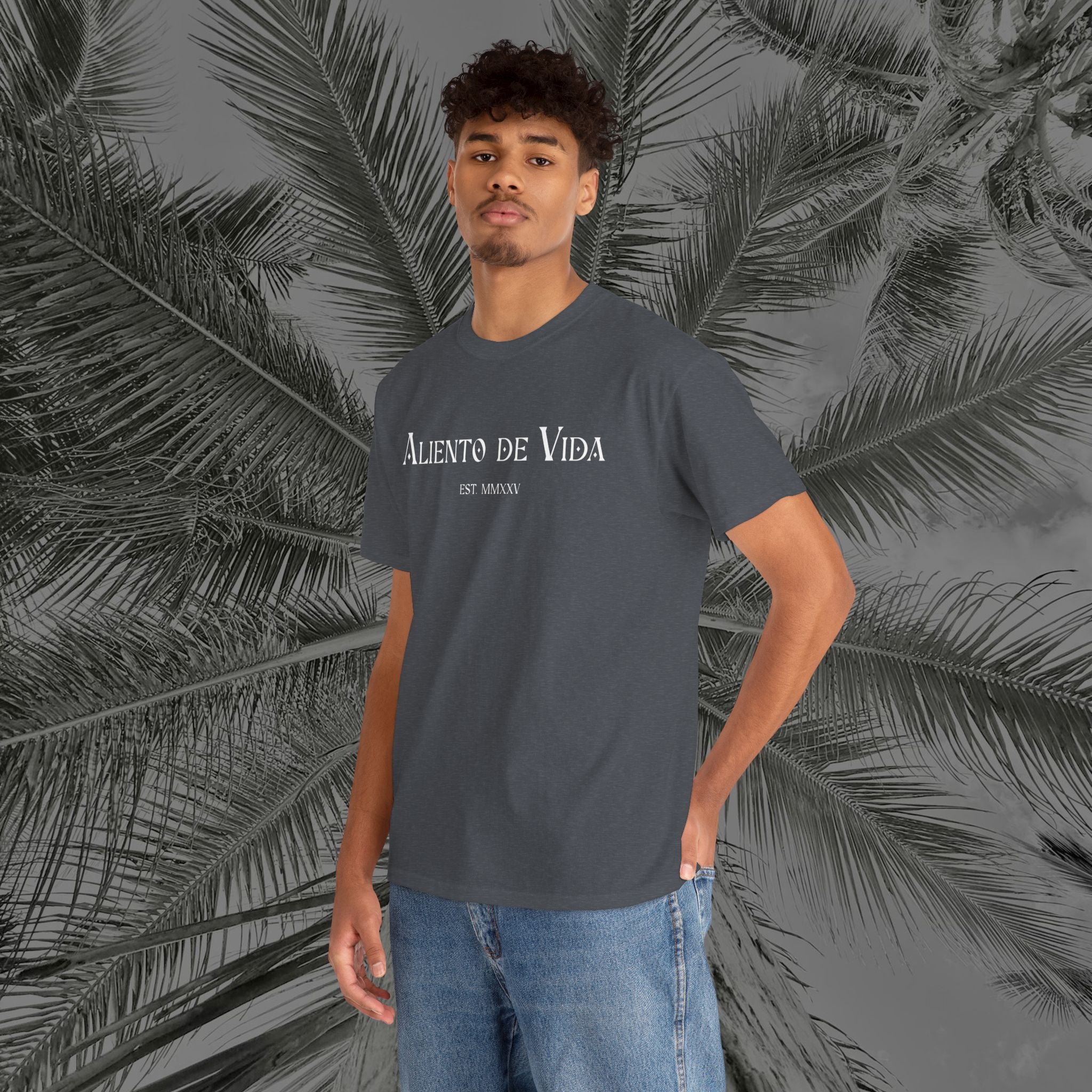 Peace Through Prayer - (UNISEX) Heavy Cotton Tee - Aliento De Vida