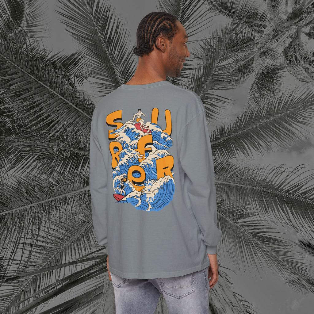 Ocean Motion - (UNISEX) Long Sleeve T-Shirt - Aliento de Vida