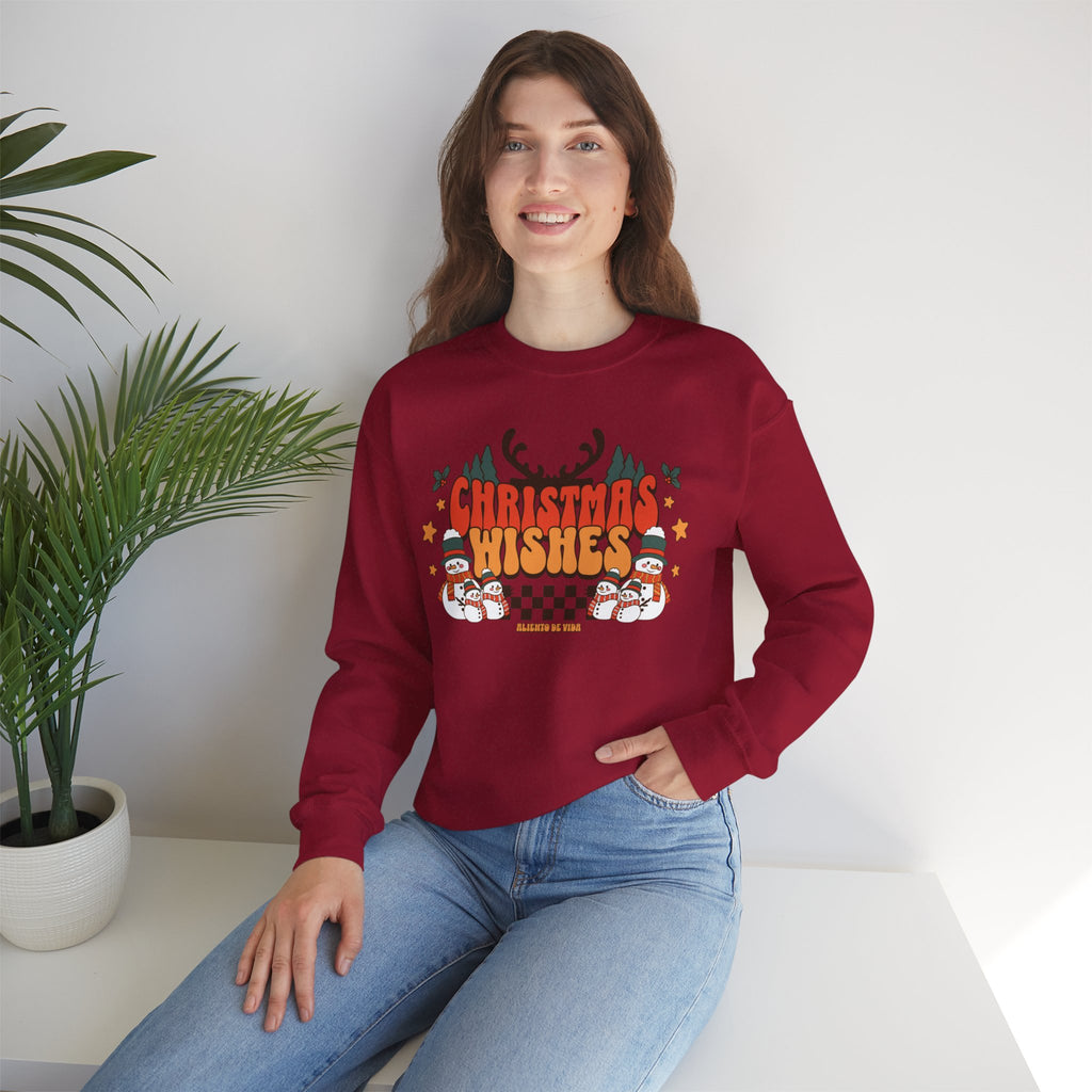 Chillin’ With My Snowmies - (UNISEX) Cozy Crewneck Sweatshirt - Aliento De Vida