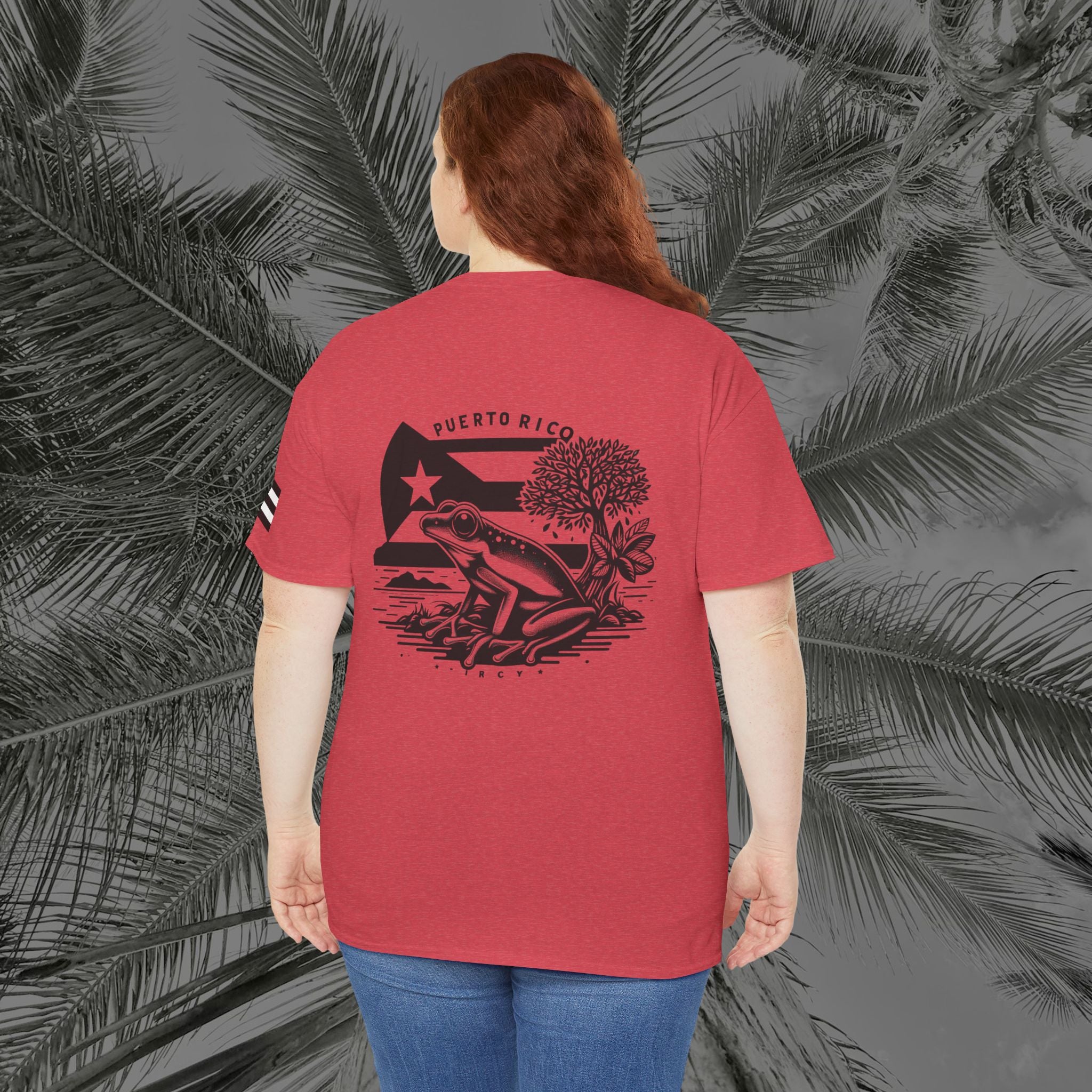 Coqui Crazy - PR COLLECTION - (UNISEX) Heavy Cotton Tee - Aliento De Vida