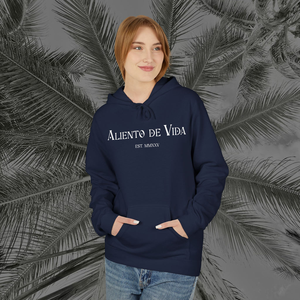 Throne of the Divine - (UNISEX) Midweight Fleece Hoodie - Aliento De Vida