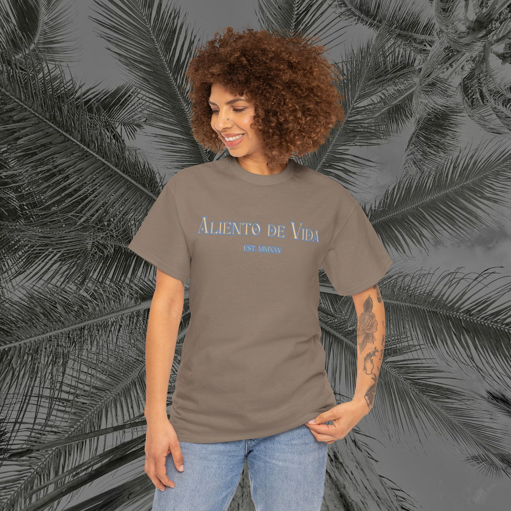 Ocean Motion - (UNISEX) Heavy Cotton Tee - Aliento De Vida