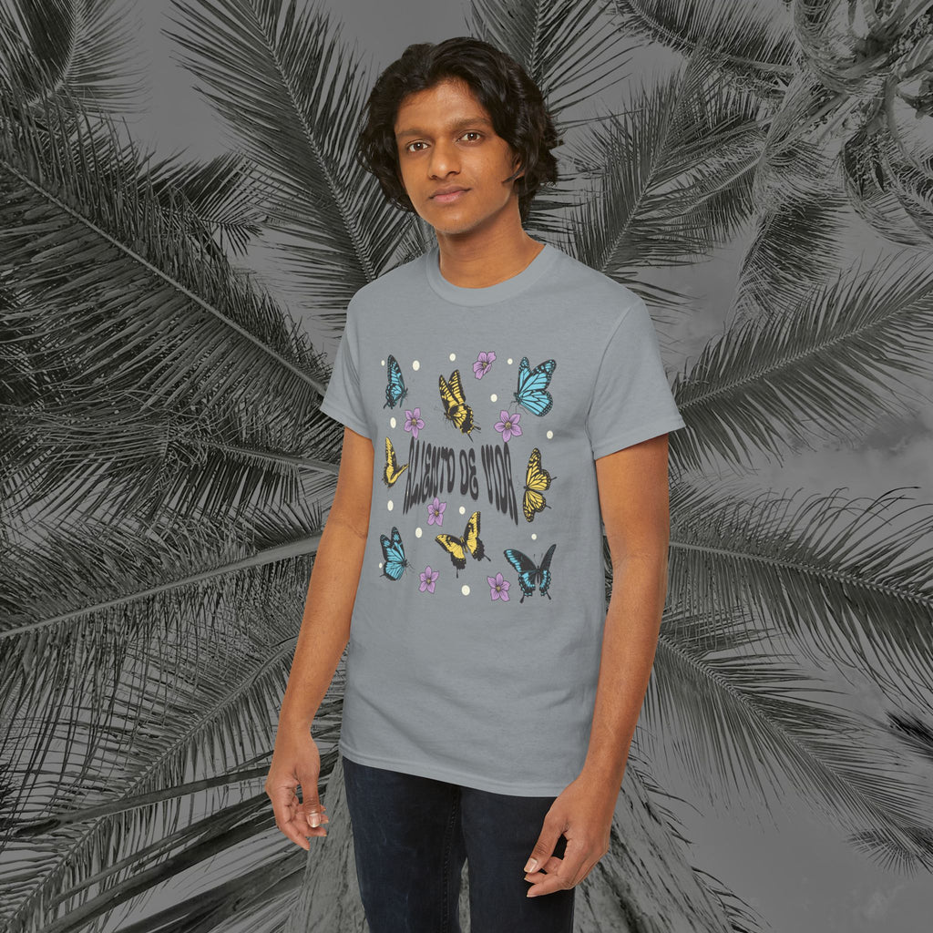Butterfly Effect #2 - (UNISEX) Heavy Cotton T-Shirt - Aliento De Vida