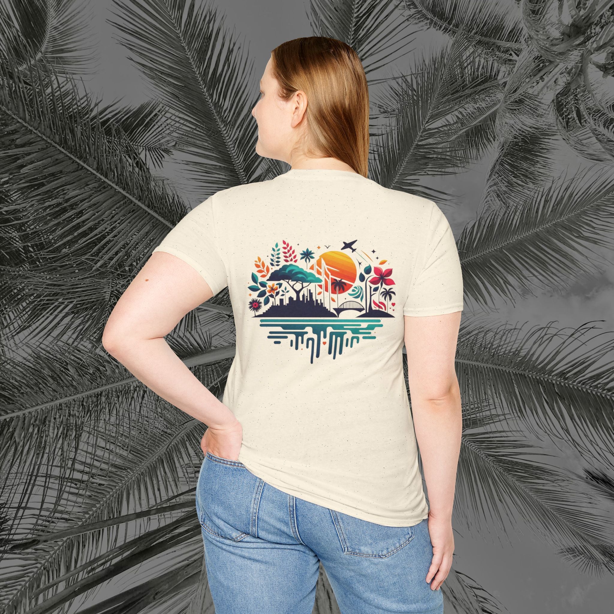 Vibrant Vibes - (UNISEX) Soft style T-Shirt - Aliento De Vida