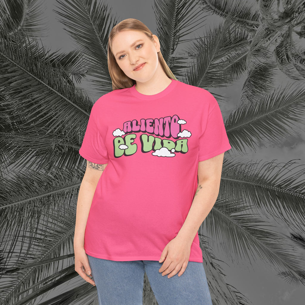 Clouds #2 - (UNISEX) Heavy Cotton T-Shirt - Aliento De Vida