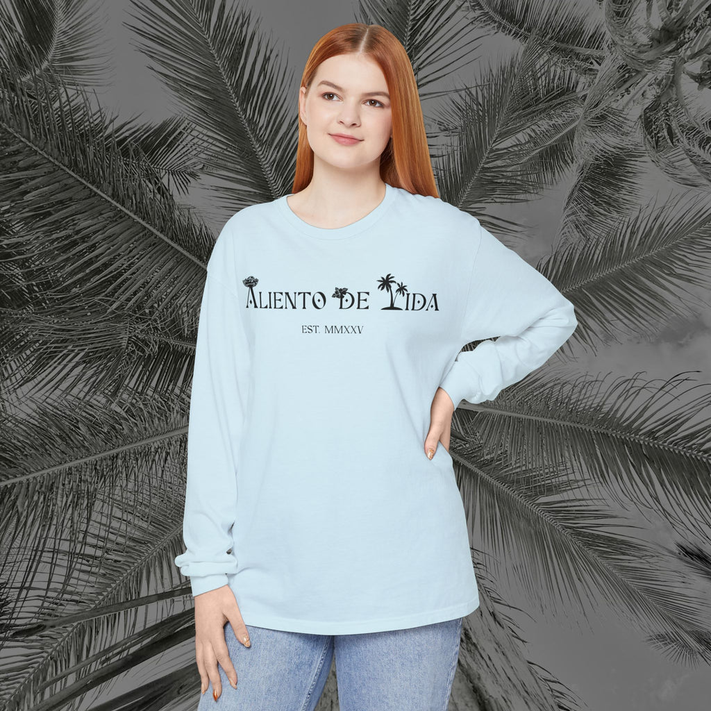 Isla Vibrante - (UNISEX) Long Sleeve T-Shirt - Aliento De Vida