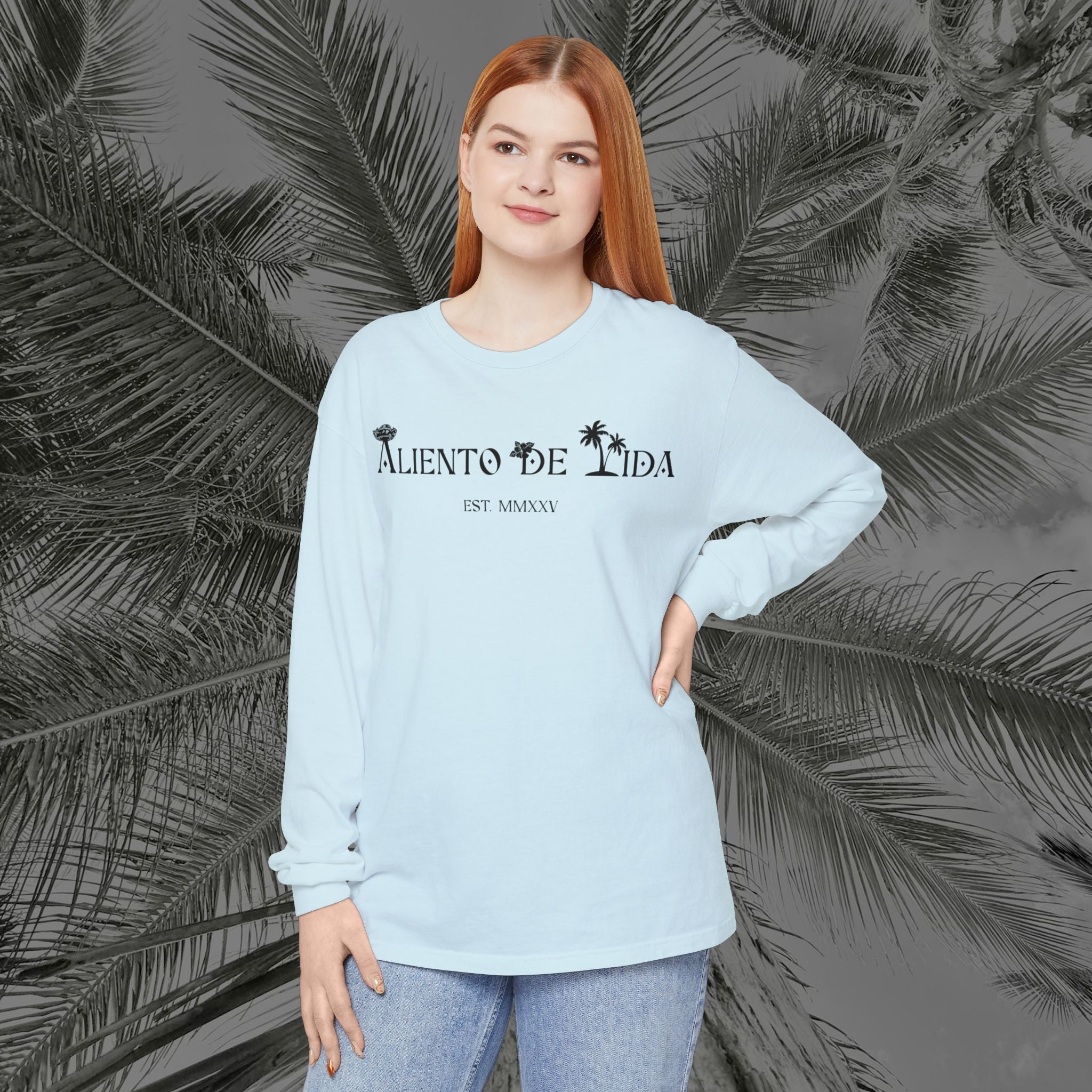 Isla Vibrante - (UNISEX) Long Sleeve T-Shirt - Aliento De Vida