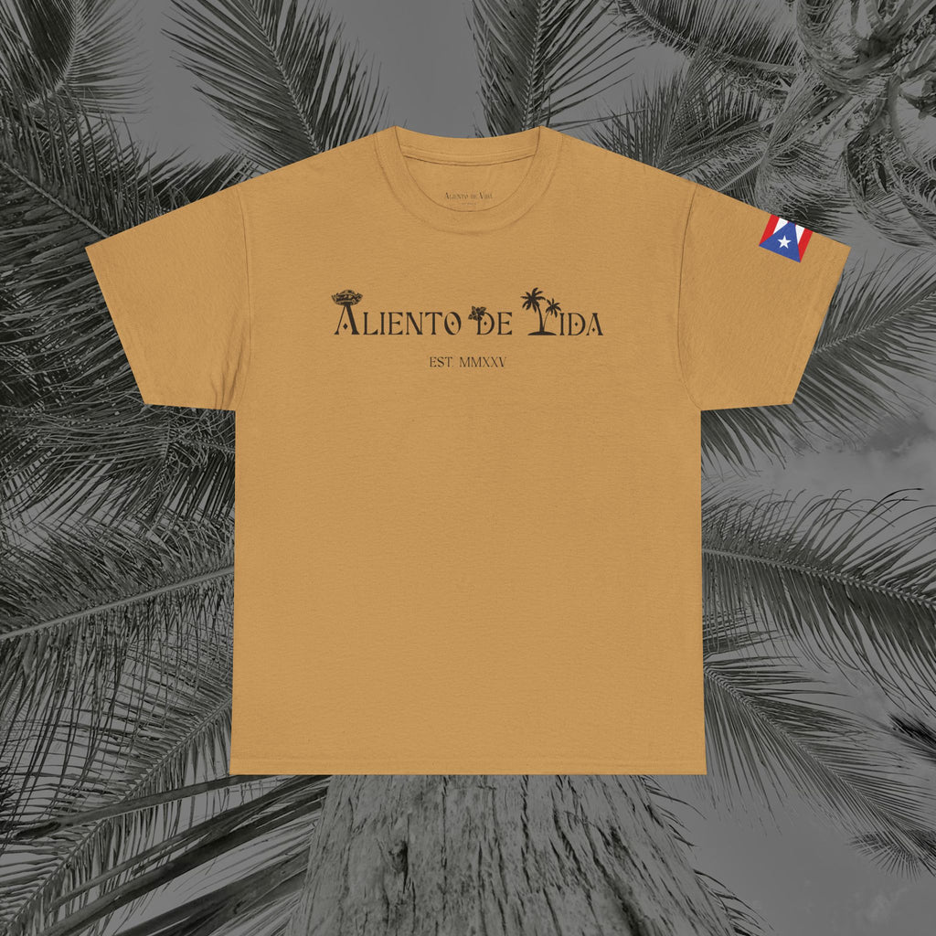 WE ARE PUERTO RICAN - PR COLLECTION - (UNISEX) Heavy Cotton Tee - Aliento De Vida