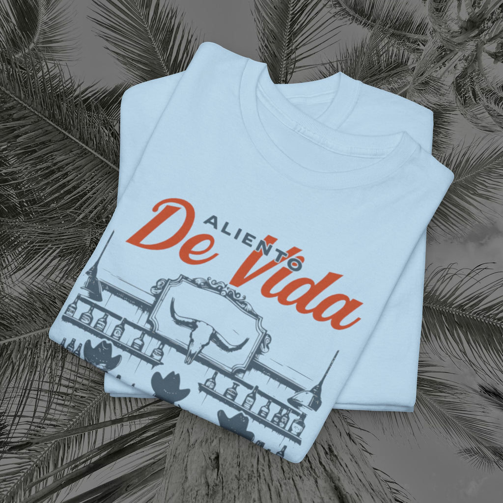Let's Have A Drink - (UNISEX) Heavy Cotton T-Shirt - Aliento De Vida