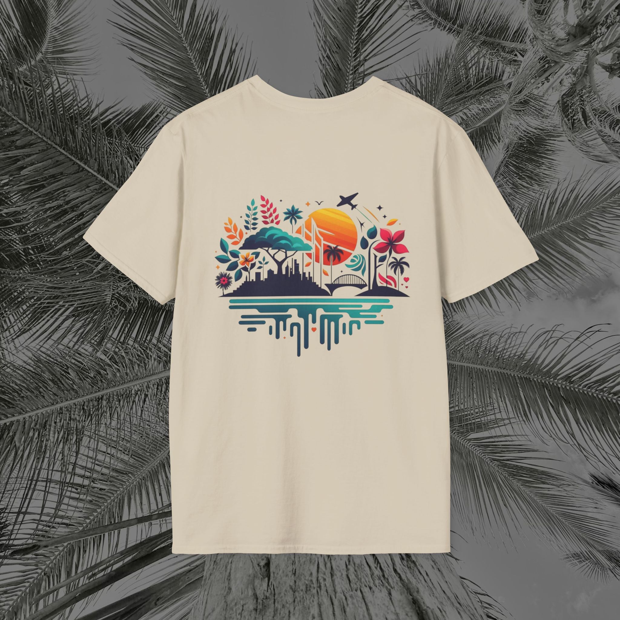 Vibrant Vibes - (UNISEX) Soft style T-Shirt - Aliento De Vida