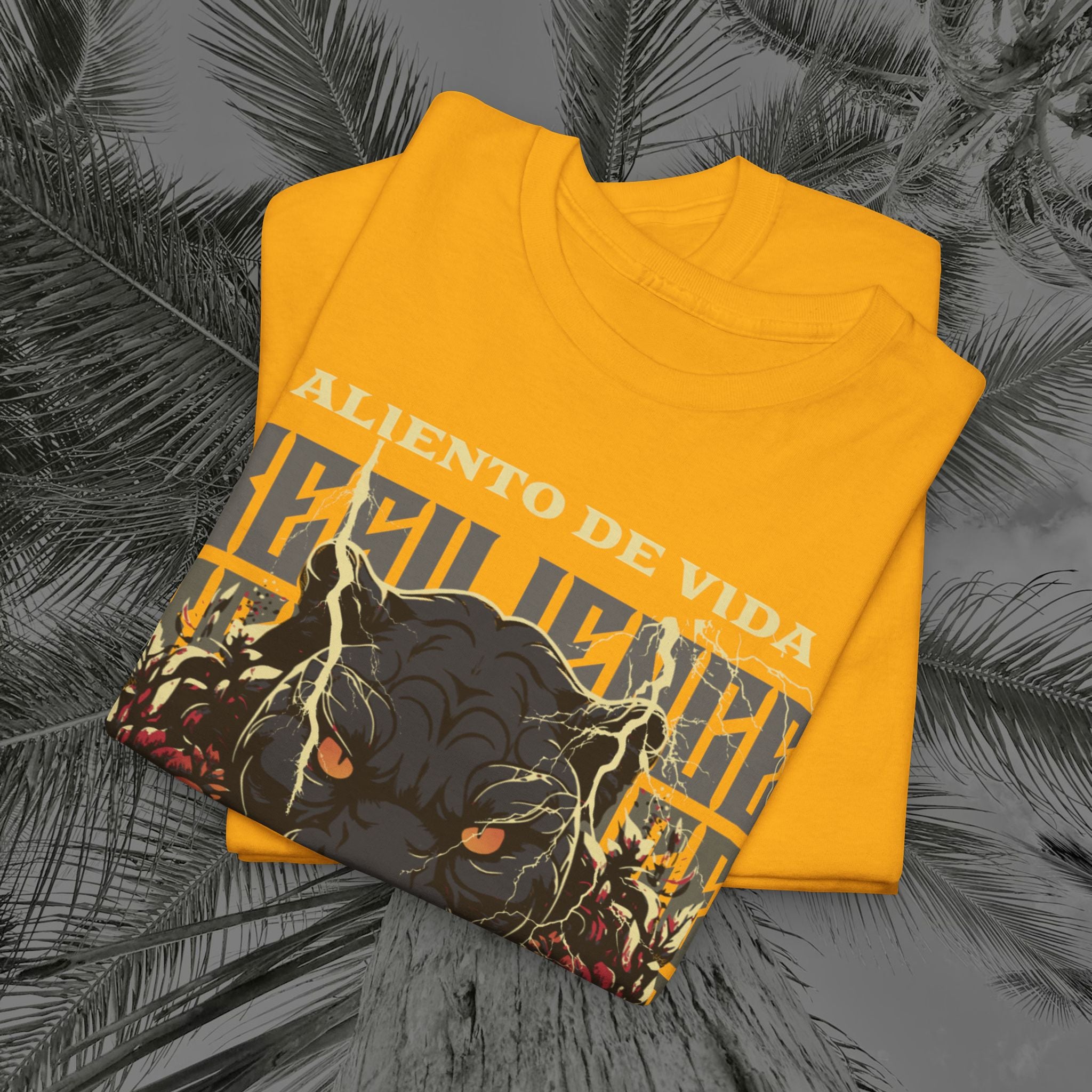 Rise of the Panther - (UNISEX) Heavy Cotton Tee - Aliento De Vida