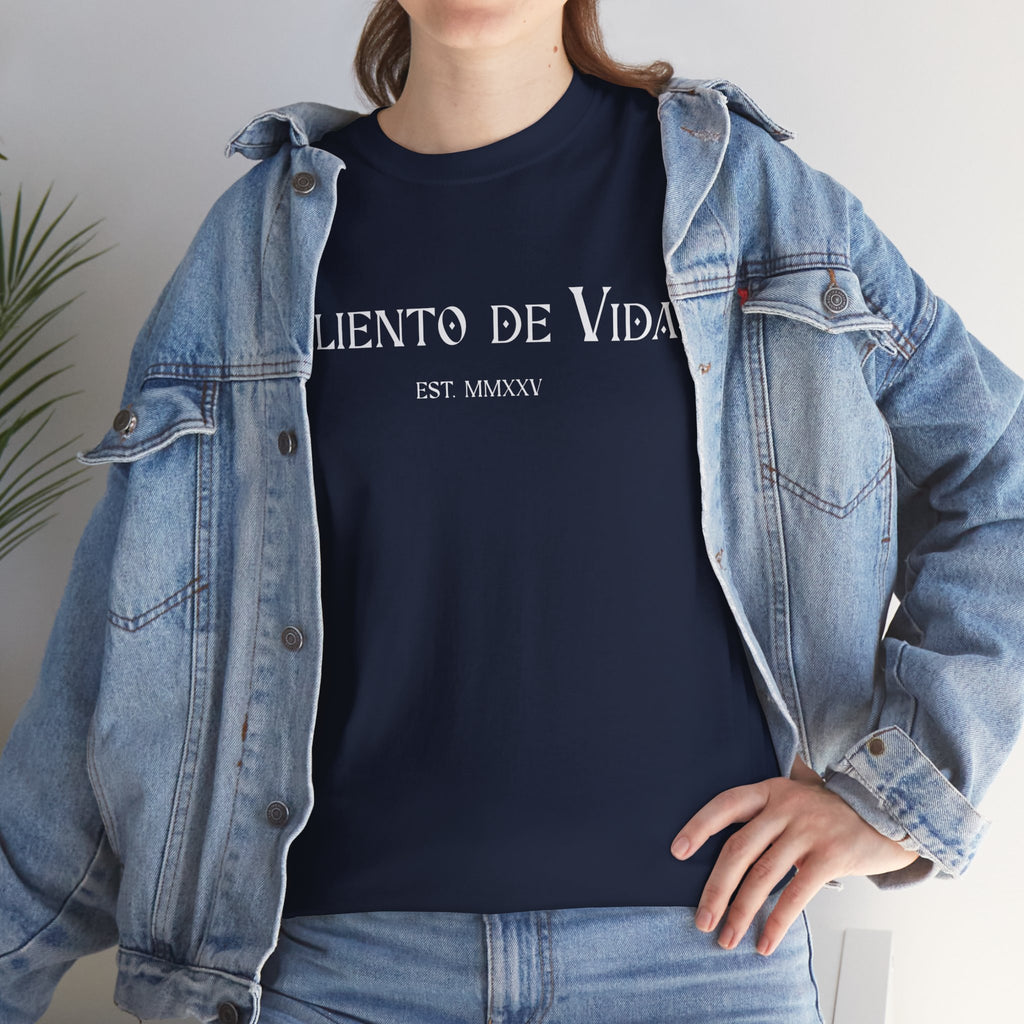 Resting Beach Face - (UNISEX) Heavy Cotton Tee - Aliento De Vida
